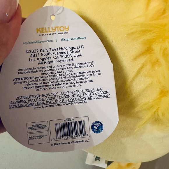 Nwt Woodstock 8" Peanuts Squishmallow - Picture 6 of 6